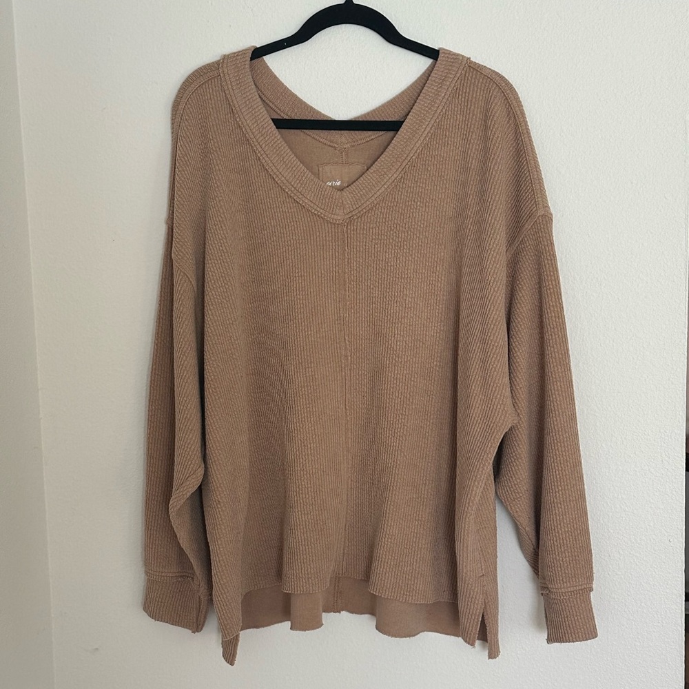 Aerie V Neck Sweatshirt